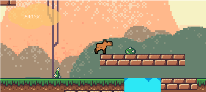 Capybara Rush - 2D Game